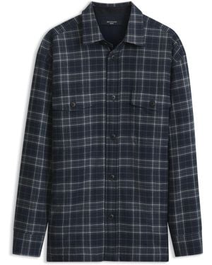BOSS By Beckham Camisa Relaxed Fit En Algodón - Azul
