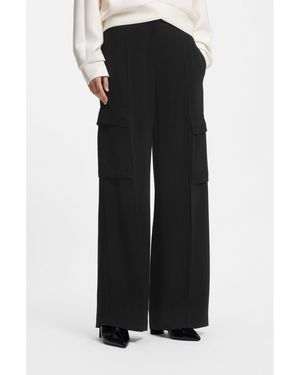BOSS Regular-Fit Trousers - Black