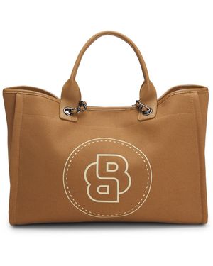 BOSS Equestrian Shopper Bag - Brown