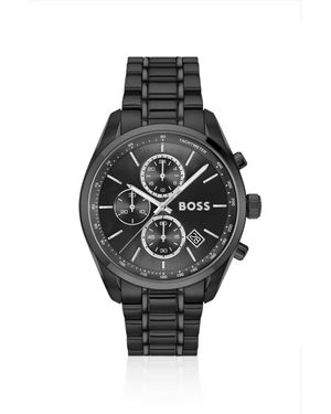BOSS Horloge Met Zwarte Coating En Ton-Sur-Ton Wijzerplaat