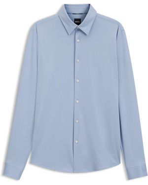 BOSS Camicia Slim Fit - Blu