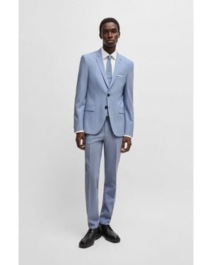 HUGO Extra-Slim-Fit Suit - Blue