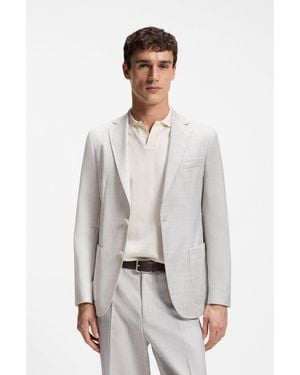 BOSS Slim-Fit Blazer - Grey