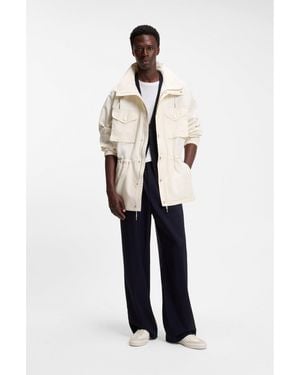 BOSS By Beckham Parka Jacket - White