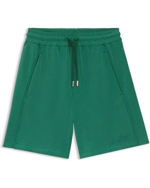 BOSS Short En Mélange De Modal Avec Coutures Divisées - Vert