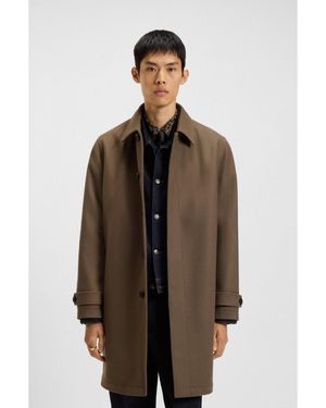 HUGO Car Coat - Brown