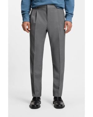 HUGO Extra-Slim-Fit Trousers - Grey