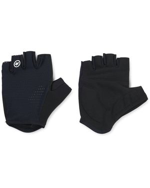 BOSS X Assos Cycling-Handschuhe Mit Fingerlosem Design Und Gepolsterter Handfläche - Schwarz