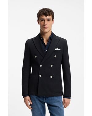 BOSS Dark Blue Men's Sport Coats Size 38r