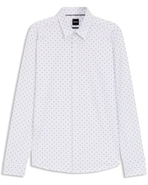 BOSS Slim-Fit Shirt - White