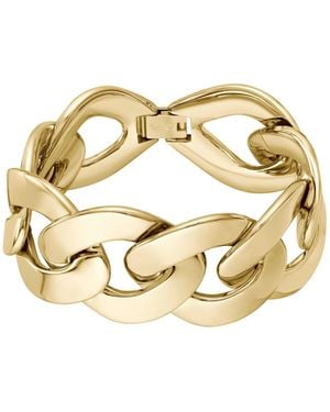 BOSS Tone Bracelet With Curb-Chain Design - Metallic