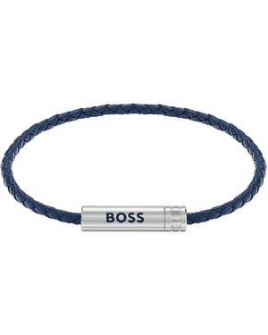 BOSS Pulsera De Hombre Para Un Toque De Elegancia - Azul