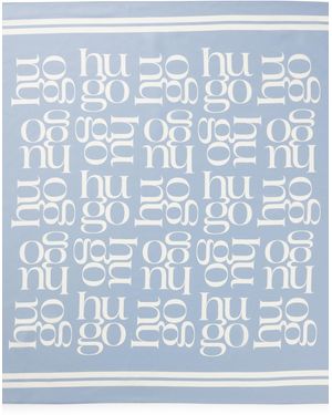 HUGO Écharpe Avec Imprimé Artistique - Bleu