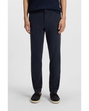 BOSS Slim-Fit Trousers - Blue