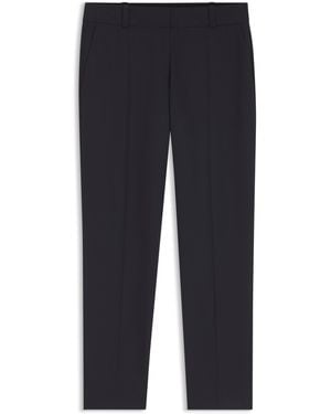 HUGO Slim-Fit Cropped-Hose Aus Stretch-Gewebe - Blau
