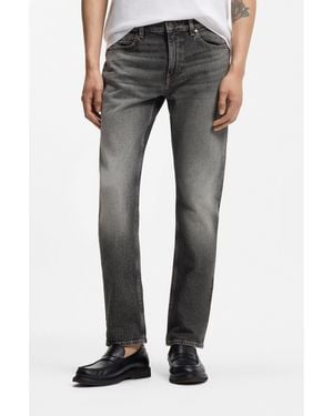 BOSS Delaware Slim-Fit Jeans - Grey