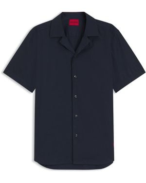 HUGO Relaxed-Fit Shirt - Blue
