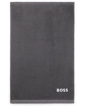 BOSS Asciugamano Per Ospiti - Grigio