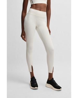 BOSS Active Leggings - White