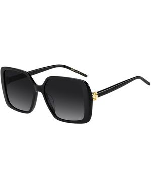 BOSS Sunglasses With Double B Monogram - Black