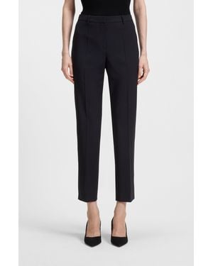 BOSS Regular-Fit Tapered-Leg Pants - Blue