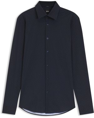 BOSS Camicia Slim Fit - Blu