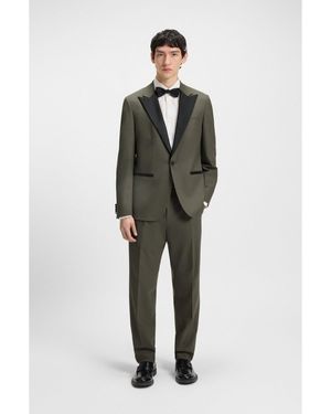 HUGO Modern-Fit Suit - Green