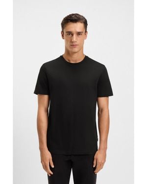 BOSS Slim-Fit Short-Sleeved T-Shirt - Black