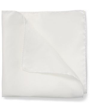 HUGO Pocket Square - White