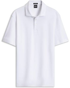 BOSS Pallas Polo En Coton - Blanc
