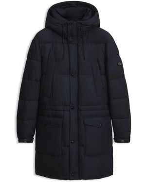 BOSS Wattierte Jacke Mit Wasserabweisendem Finish - Blau
