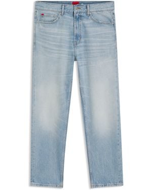 HUGO Tapered-Fit Jeans Van Felblauw Denim