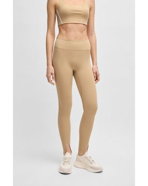 BOSS Active Leggings - Natural