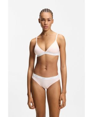 HUGO Triangle Bra - Pink