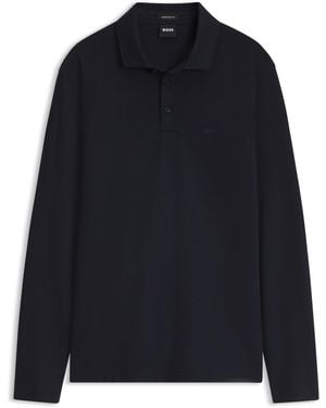 BOSS Pallas Polo En Coton - Bleu