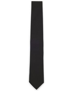 BOSS Structured Tie - Black