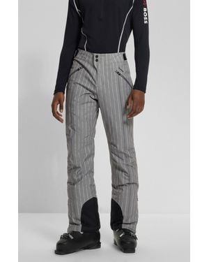 BOSS X Perfect Moment Pinstripe Ski Pants - Black