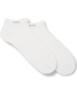 BOSS 2 Pack Essential Sock - White