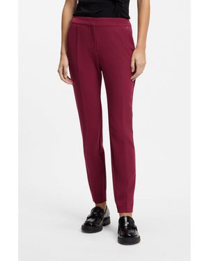 HUGO Slim-Fit Trousers - Red