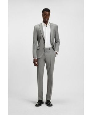 HUGO Slim-Fit Suit - White