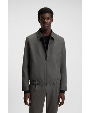 HUGO Gray Men's Fall Layering Size 40r