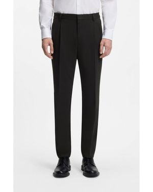 HUGO Extra-Slim-Fit Trousers - Black