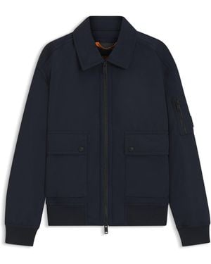 BOSS Waterafstotend Bomberjack Met Uitneembare Voering - Blauw