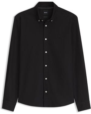 BOSS Camicia Regular-Fit - Nero