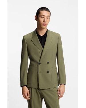 HUGO Light Green Men's Sport Coats Size 40r