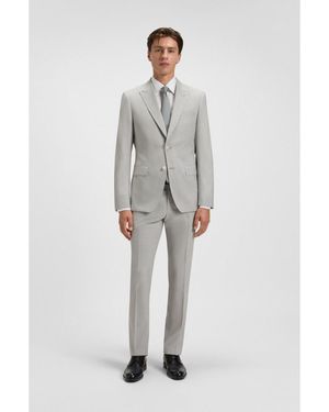 BOSS Two-Piece Slim-Fit Suit - Grey
