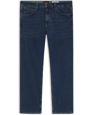 BOSS Regular-Fit Jeans Van Blauw Superstretchdenim