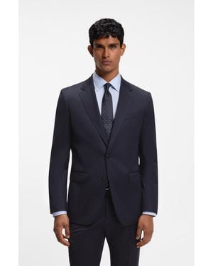 BOSS Slim-Fit Suit Jacket - Blue