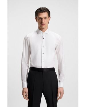 BOSS White Men's Evening Shirts Size 14.5