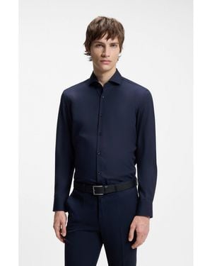 HUGO Slim-Fit Shirt - Blue